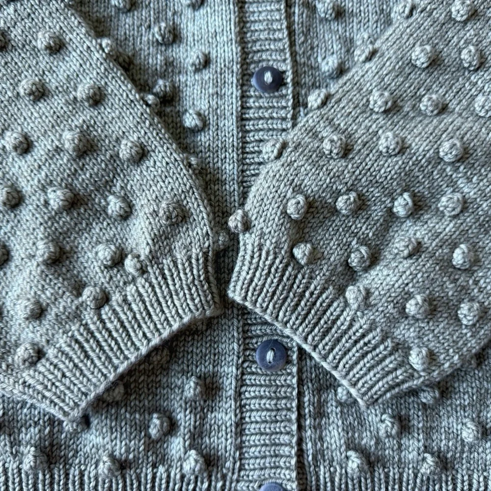 Misha And Puff Hooded Cardigan - Seal Grey - Picture 4 of 5